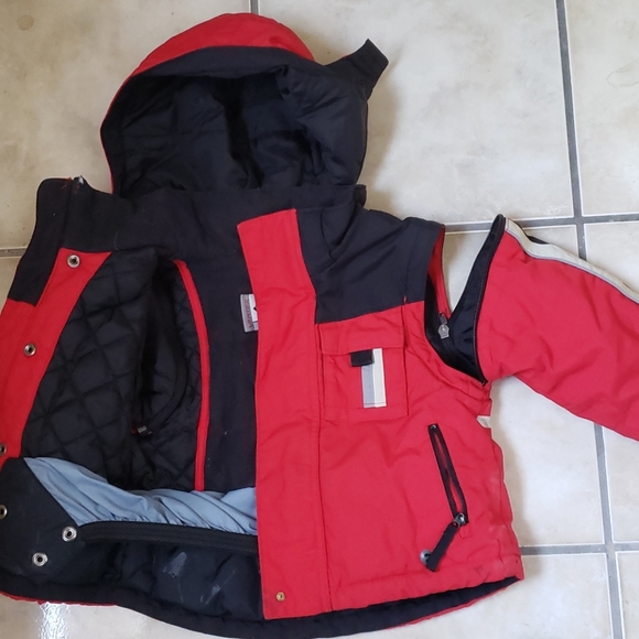Columbia  vertex unisex  kids 2T coat / vest - Picture 5 of 7